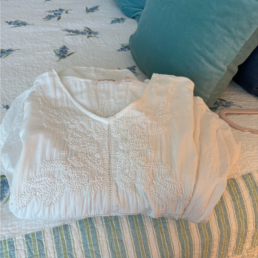 Soft Surroundings Beautiful Fully Lined Long Dres… - image 5